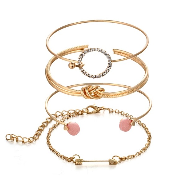 🔴5/$20⚠️𝗖𝗟𝗘𝗔𝗥𝗔𝗡𝗖𝗘⚠️Pink Bracelets NEW - Picture 6 of 9